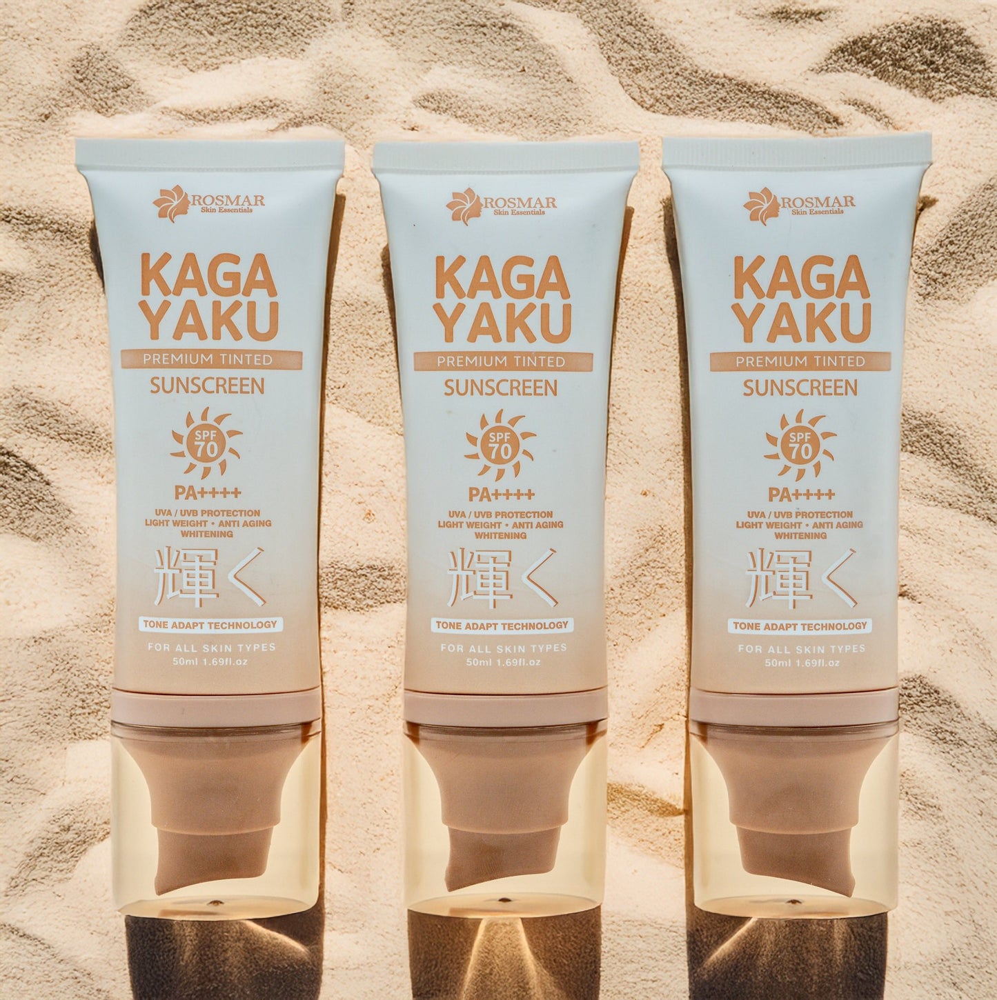 Rosmar Premium Tinted Sunscreen SPF 70 | Sun protection