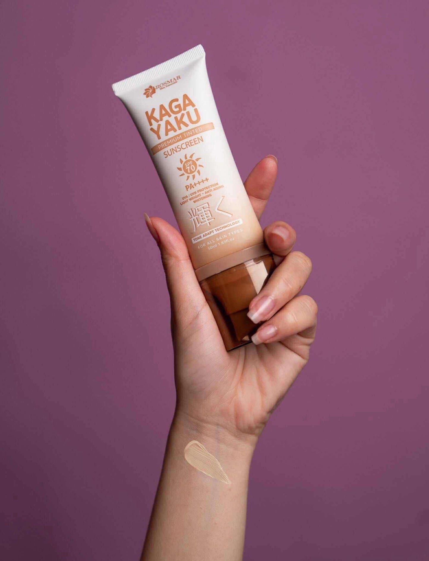 Rosmar Premium Tinted Sunscreen SPF 70 | Sun protection