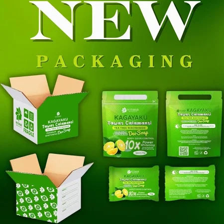 ROSMAR Tawas Calamansi Deo Soap 75g NEW PACKAGING 10x Power Whitening