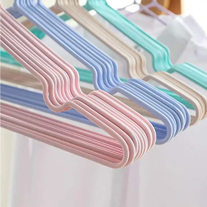 Z42 - Trending Item! Premium Colorful Stainless Steel Korean Style Non Slip Wire Hangers