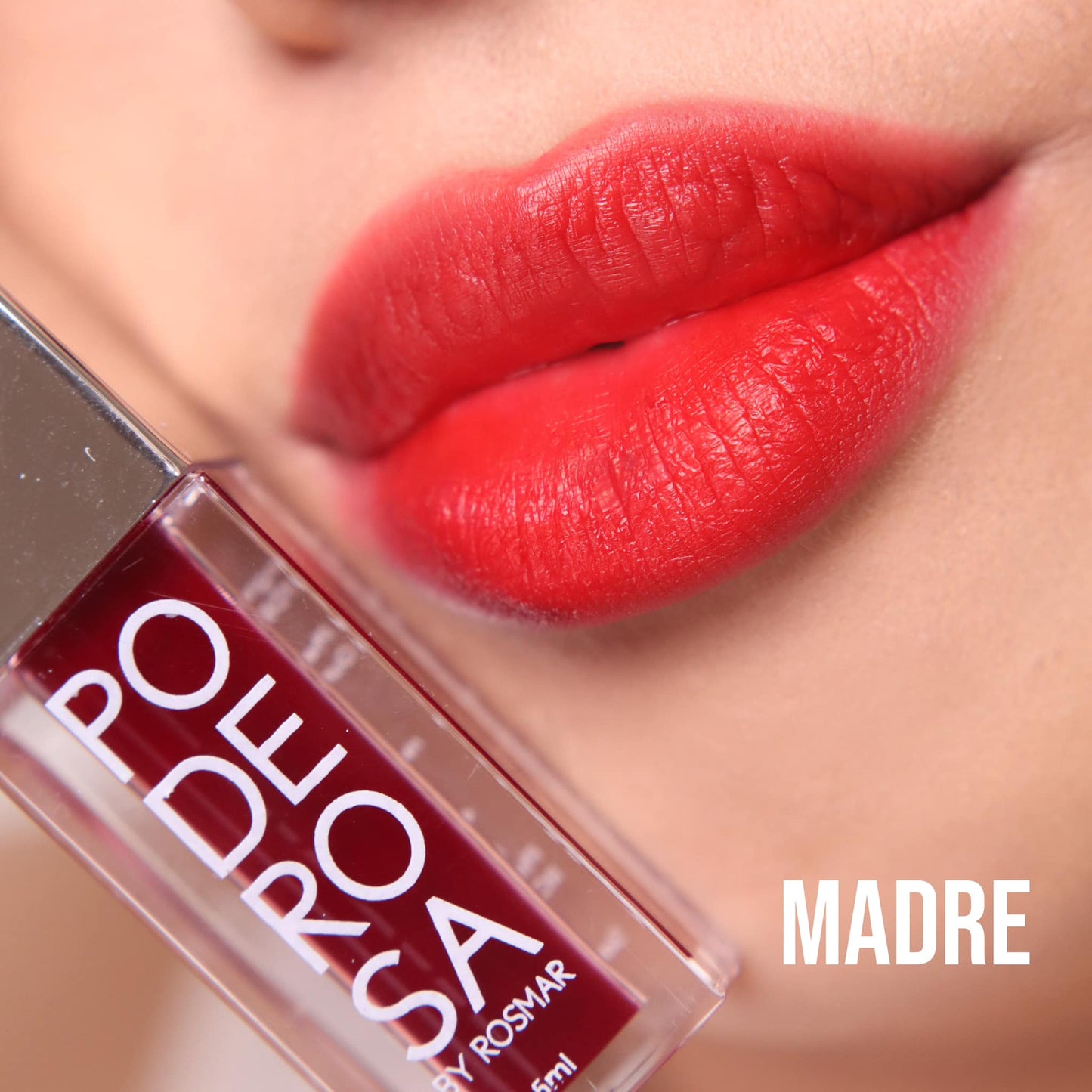 PODEROSA by Rosmar Color Cosmetics | HD MATTE LIPTINT Transfer Proof