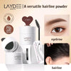 Z31 - LAYDEE A Versatile Hairline powder - 1 SPIRAL EYEBROW BRUSH + 10 PAIRS OF EYEBROWS