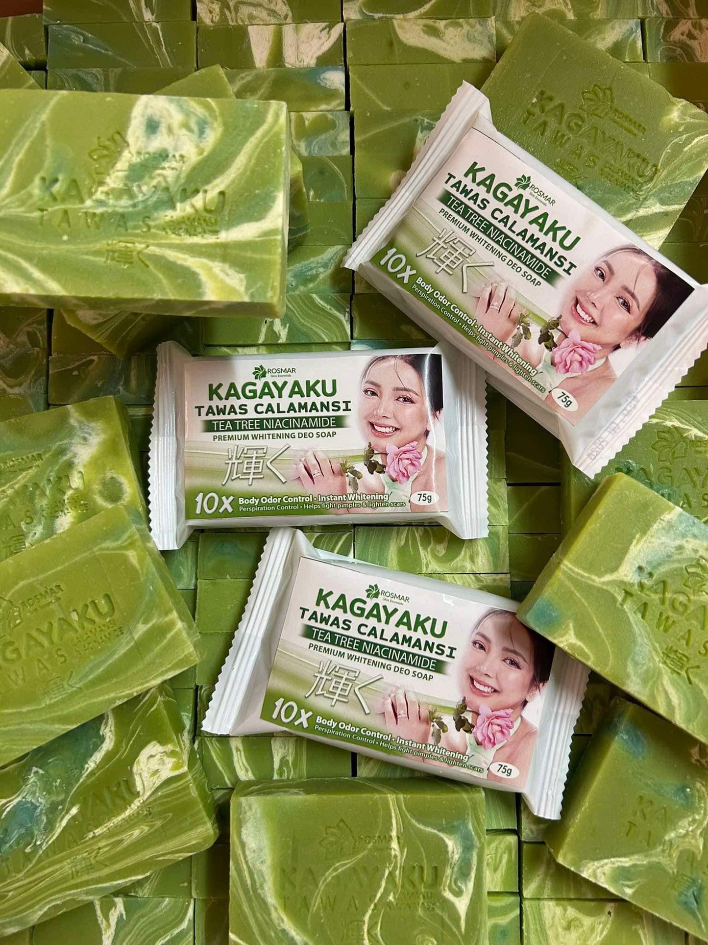 Rosmar KAGAYAKU TAWAS CALAMANSI Tea Tree Niacinamide Soap