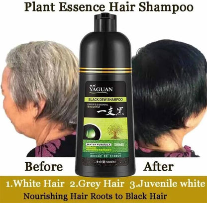 Z45 - Korean Herbal Hair Color Shampoo Permanent Color 500ml