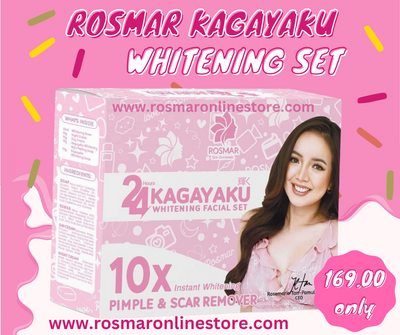 HOT PRODUCT! ROSMAR KAGAYAKU WHITENING SET