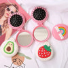 Z37 - Korean Cute Hairbrush Comb with Mirror