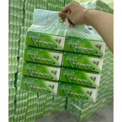 Z29 - 480 Sheets TC Organic Green Tea Facial Tissue Paper Towel