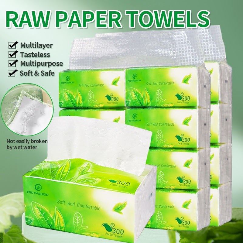 Z29 - 480 Sheets TC Organic Green Tea Facial Tissue Paper Towel