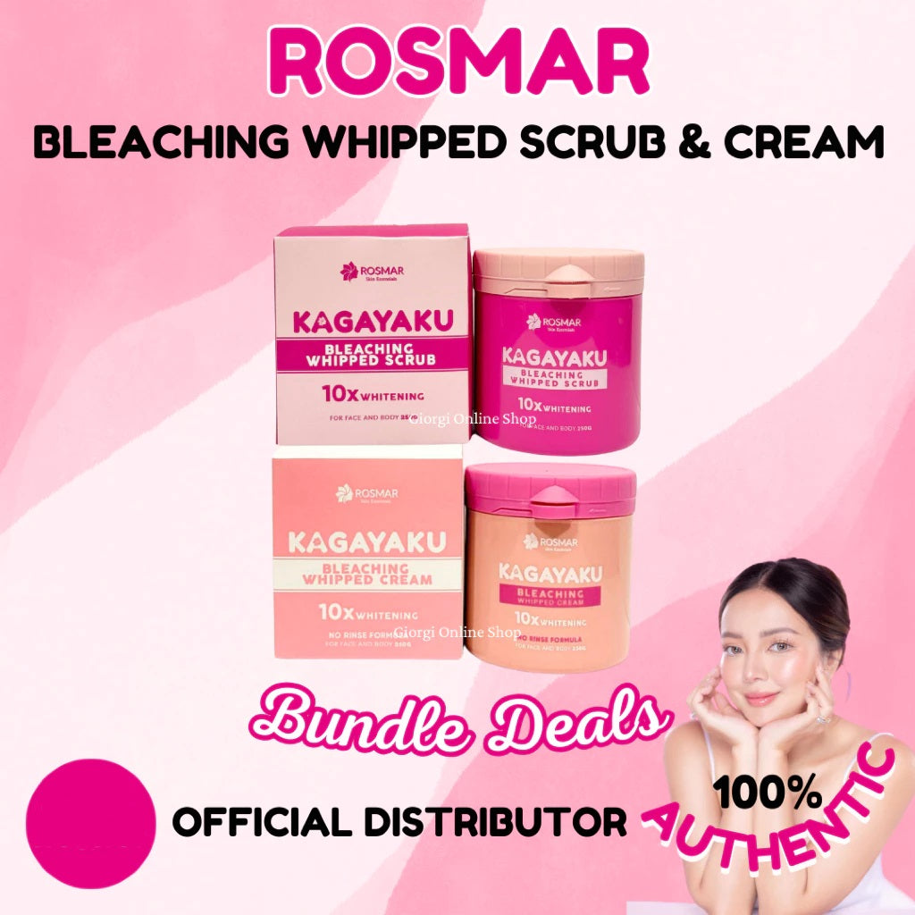 ROSMAR Bleaching Whipped Scrub | Cream 250g | Pampaputi | New Product | Best Seller | Trending