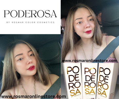 PODEROSA by Rosmar Color Cosmetics | HD MATTE LIPTINT Transfer Proof