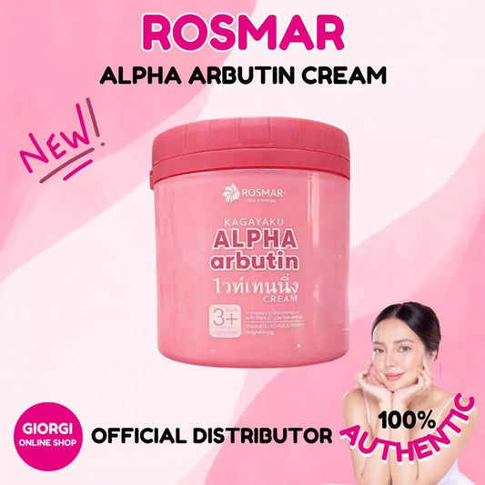 ROSMAR Alpha Arbutin Cream | 3+ Whitening Booster | Trending | Best Seller
