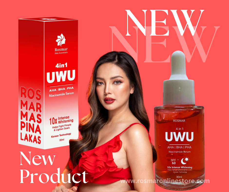 Rosmar UWU 3 in 1 SERUM AHA-BHA-PHA SPF60