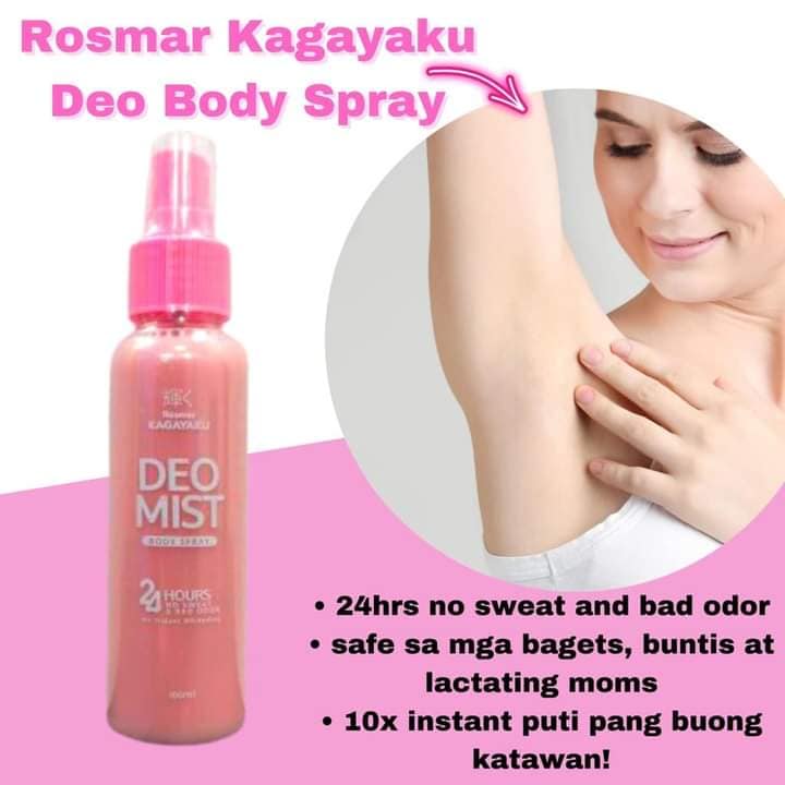 Rosmar Kagayaku Deo Mist - ROSMAR SKIN ESSENTIALS