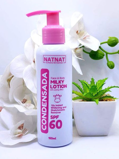 NATNAT MILKY CONDENSADA FACE AND BODY LOTION